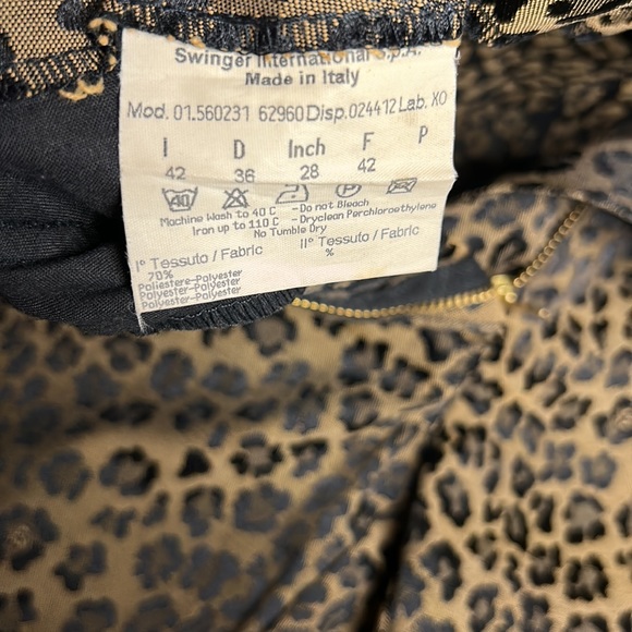 Fendi Leopard Pattern Pants - Picture 6 of 8